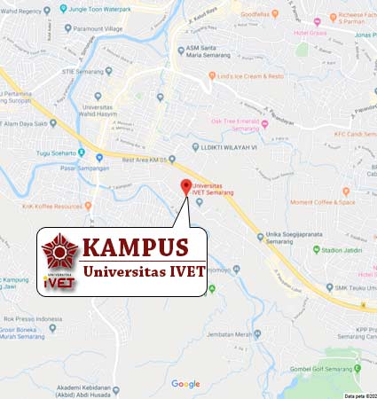 Campus Location Map Ivet University Semarang Nomor